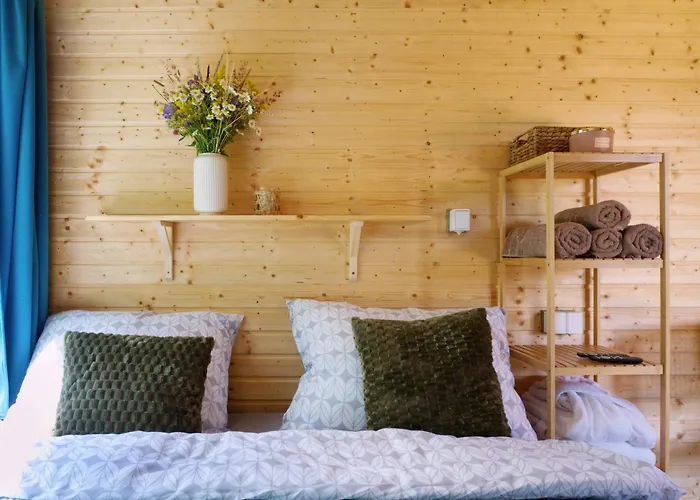 شقة Glamping Tri Orisky Na Vysocine Lesonice (Trebic)